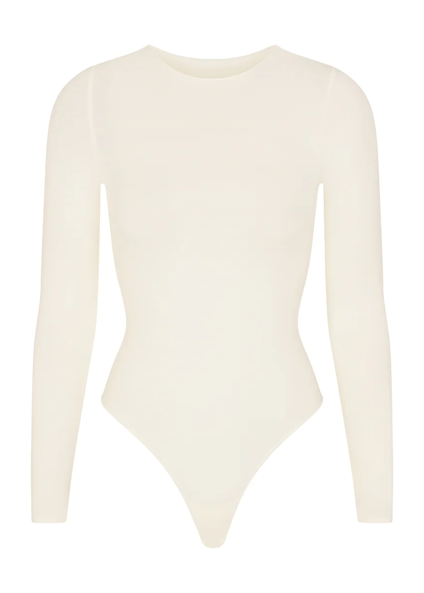 ESSENTIAL CREW NECK LONG SLEEVE BODYSUIT